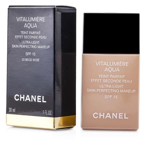 chanel vitalumiere aqua singapore price|chanel vitalumiere aqua beige rose.